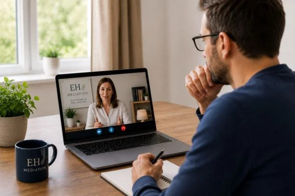 Image of online mediation for child access mediation Lutterworth